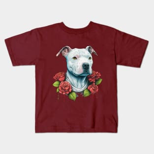 pitbull dog lover Kids T-Shirt